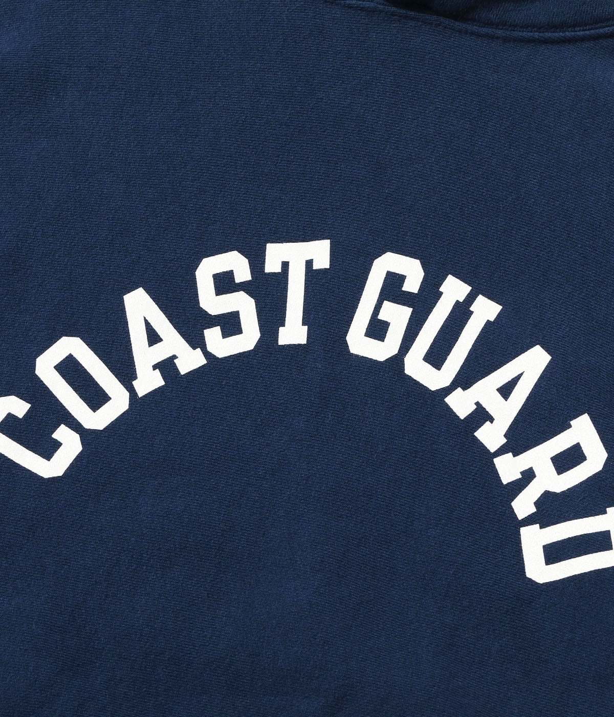 HORIZONTAL KNITTING SWEAT PARKA ���COAST GUARD���