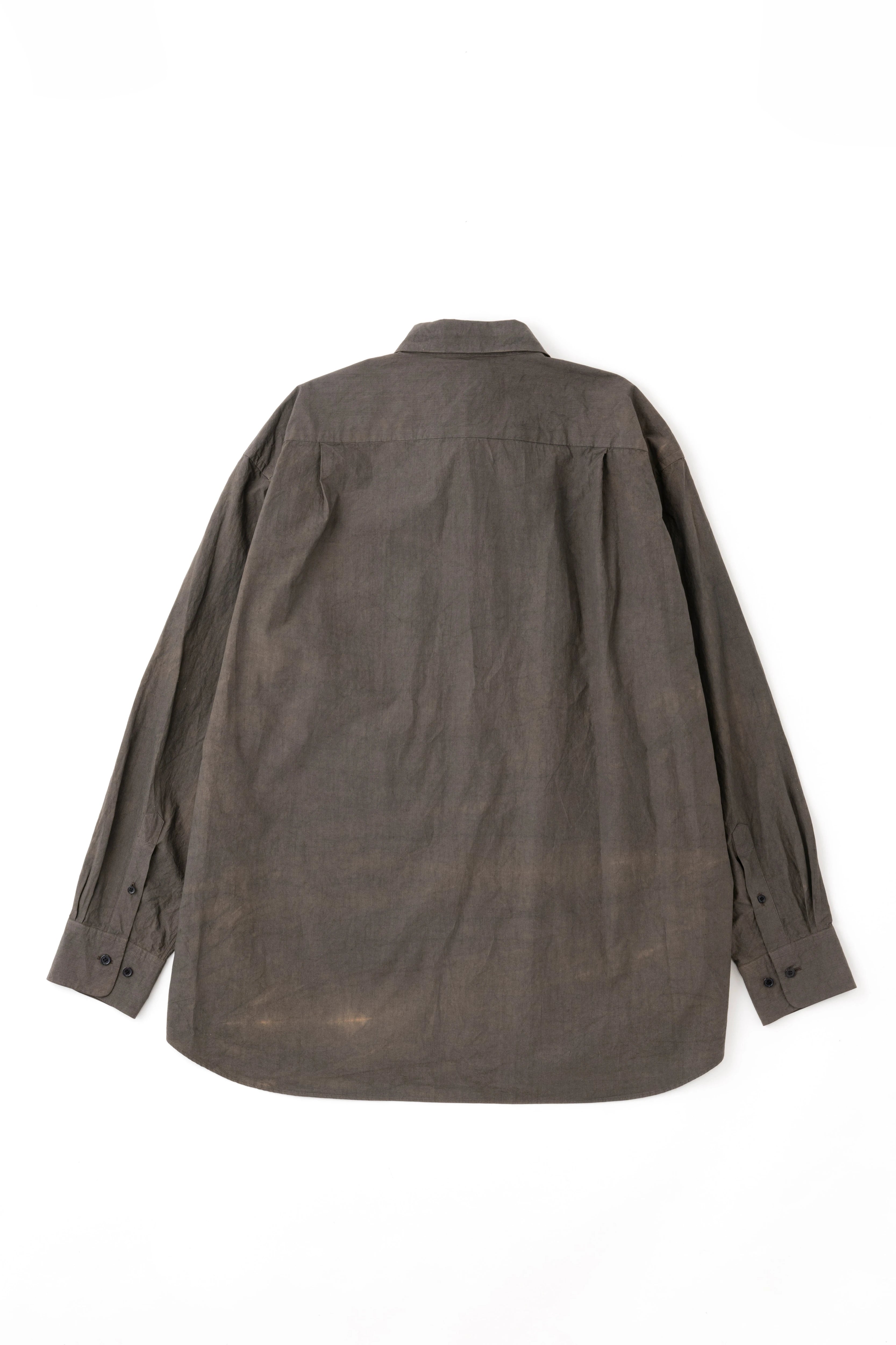 REGULAR COLLAR SHIRT（NATURAL GARMENT DYE）