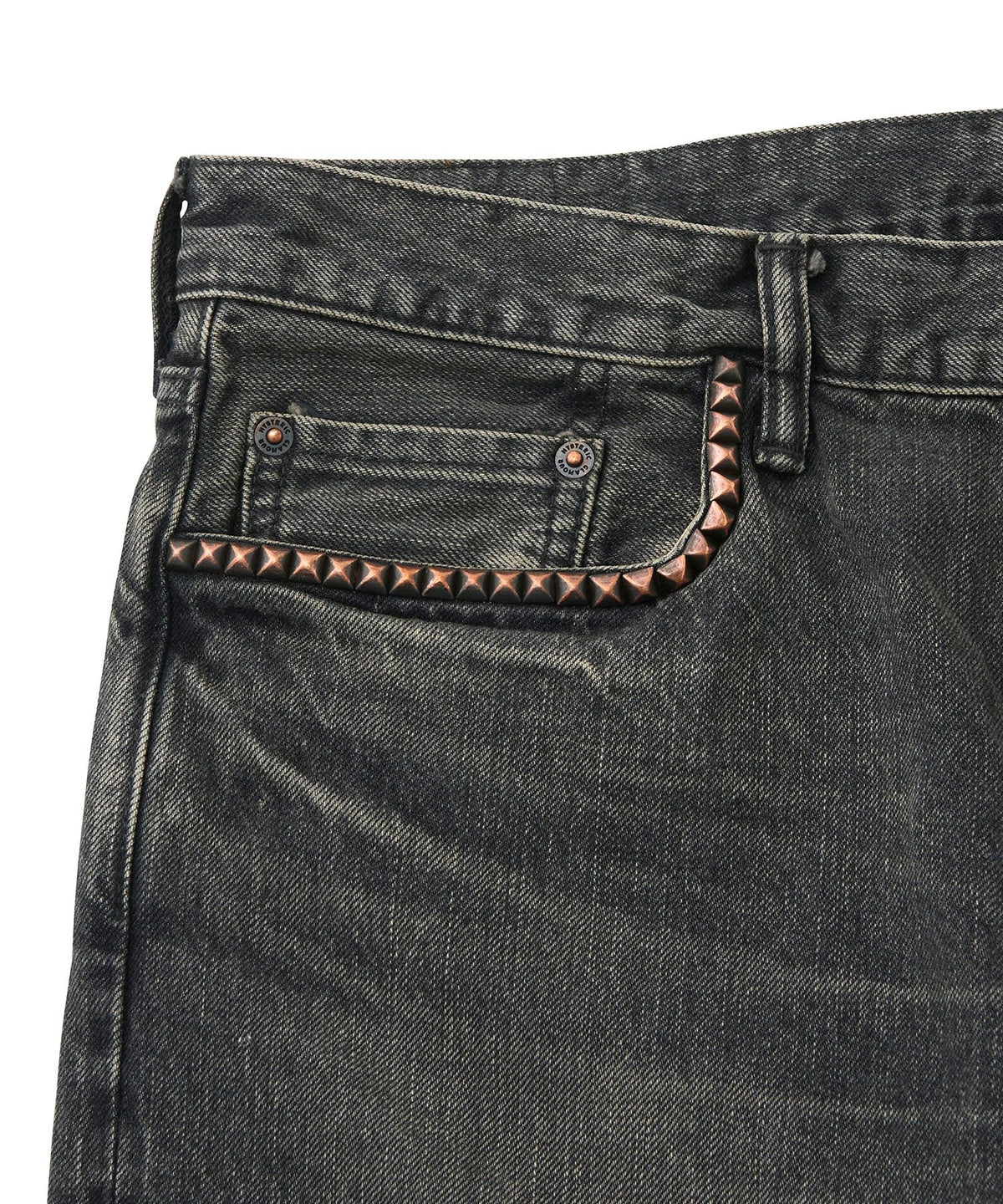 HYS SP Processing Slim Straight Denim Pants