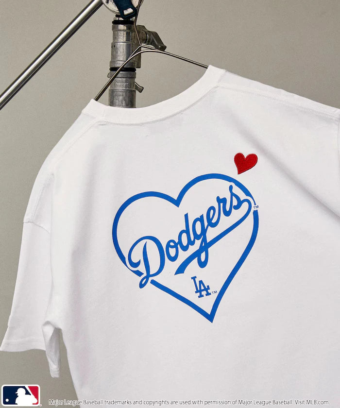 MLB Back Print Heart T-Shirt