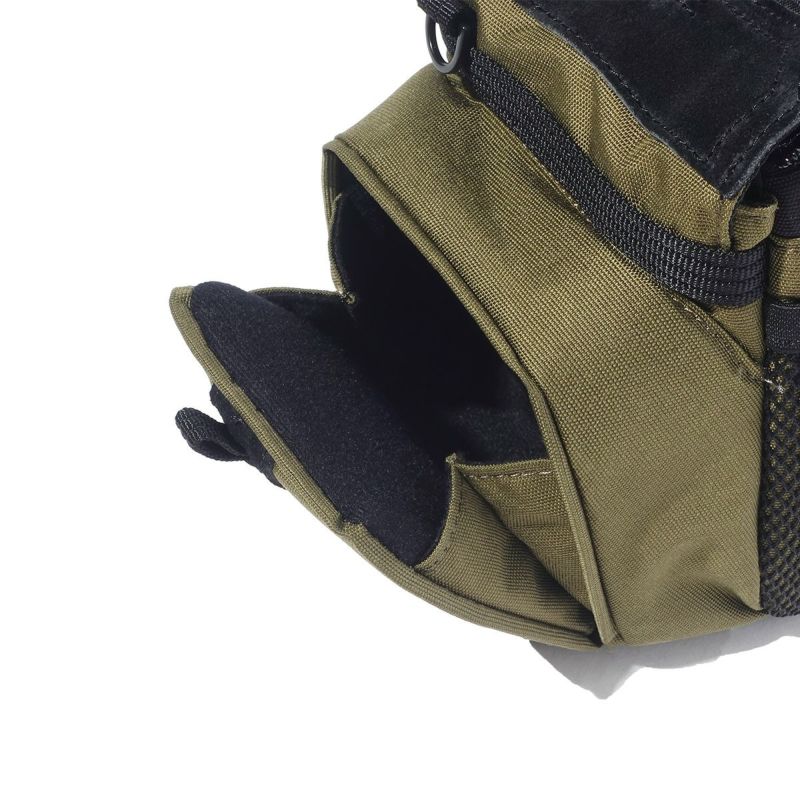 CORDURA FINE TEX SHOULDER BAG GOLFSERIES / CAMEL
