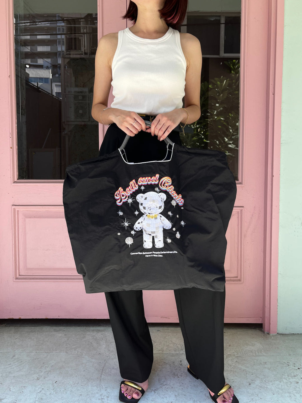 MIRROR BALL BEAR (Mirror Ball Bear) L#01BLACK-301165