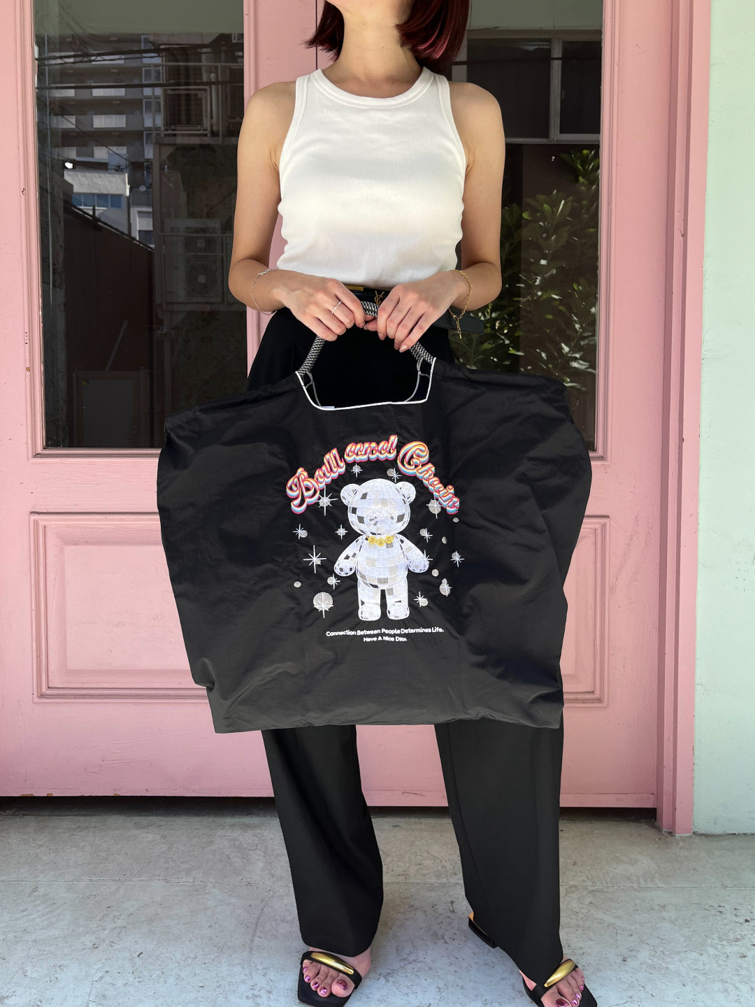 MIRROR BALL BEAR (Mirror Ball Bear) L#01BLACK-301165