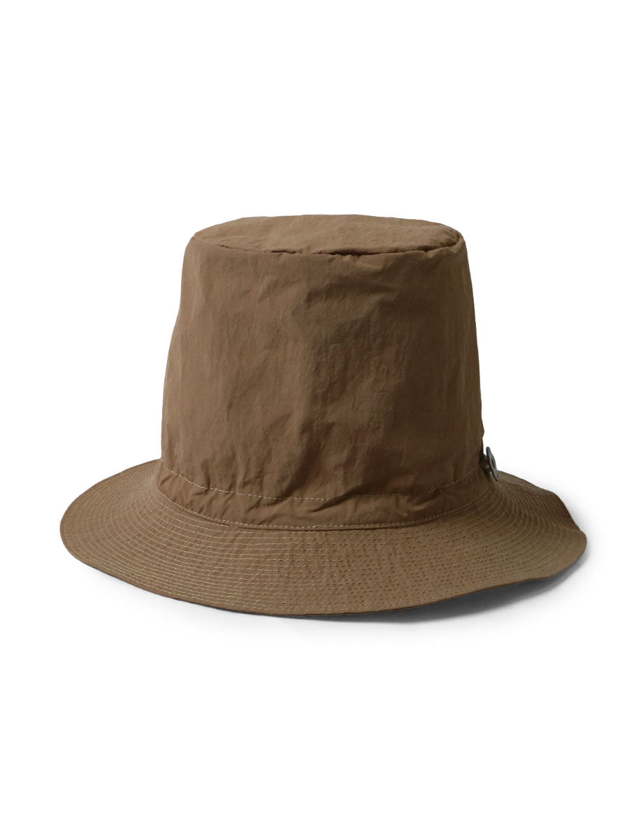 Nylon KONBU processing Pork Pie CAMP-HAT