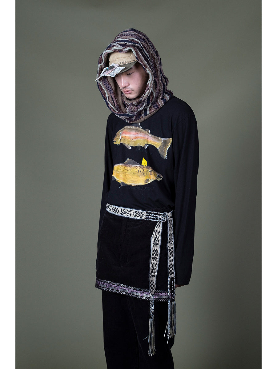 20/- Jersey Crew Long T (Trout 2 pcs PECKISH RAINBOW...