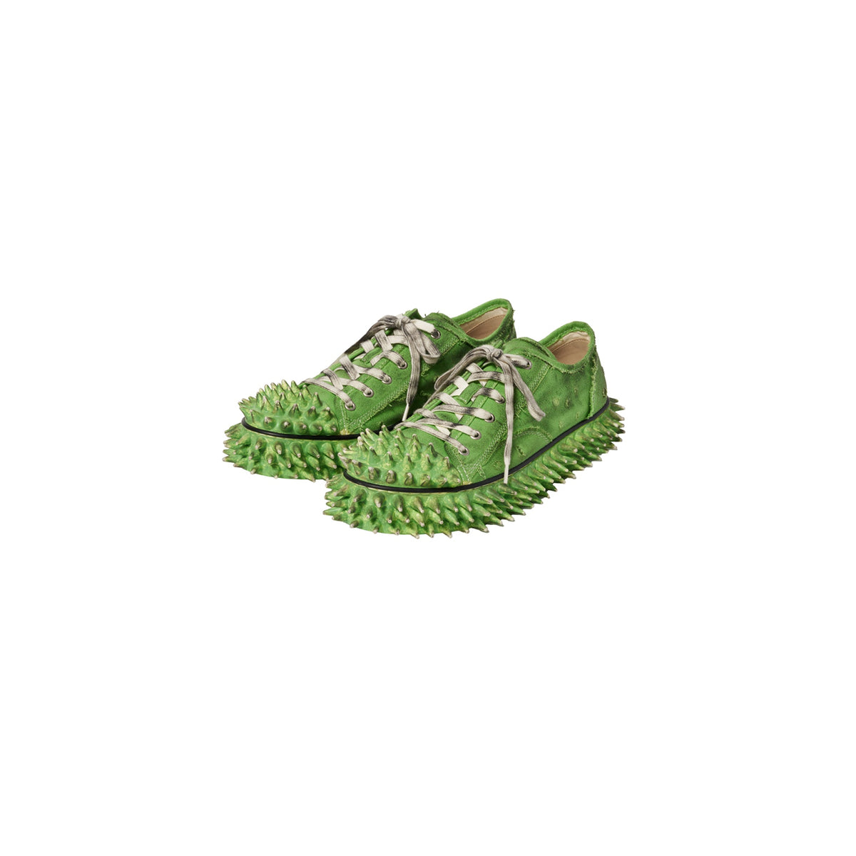 DIRTY SPIKE TOE　CAP CANVAS SNEAKER