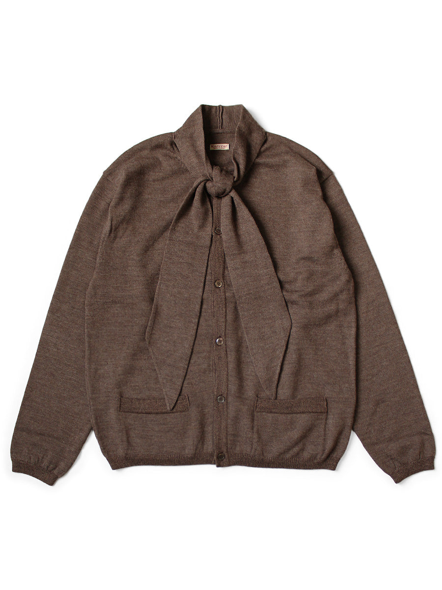 12G Knit Bow Tie Cardigan (M's)