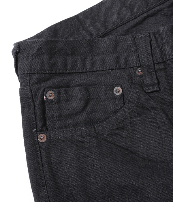 13oz. Black Denim Type-III (Slim Fit)