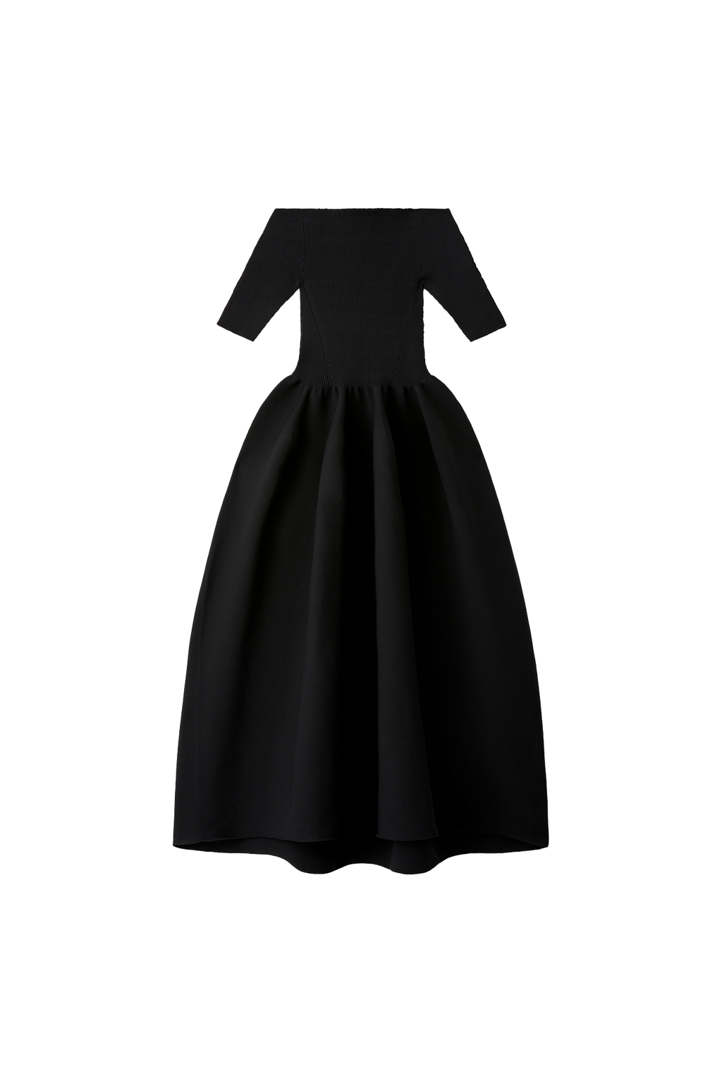 POTTERY HS OFF SHOULDER SHORT SLEEVE DRESS