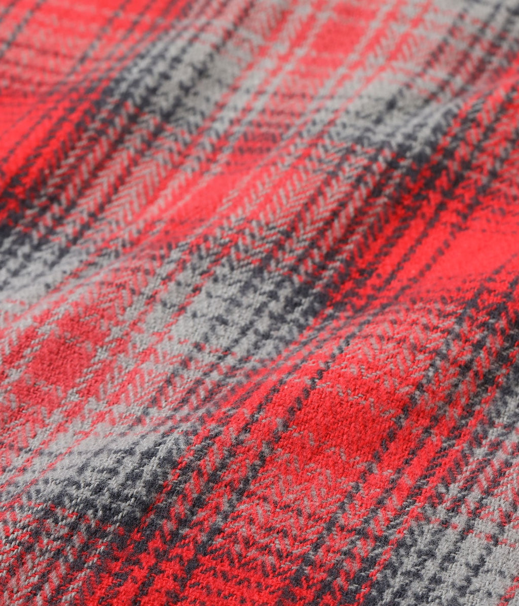 FICTION ROMANCE HERRINGBONE TWILL CHECK WORK SHIRT