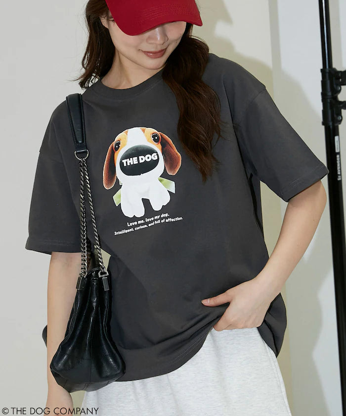 THE DOG / Plush Toy Art T-Shirt Limited Edition
