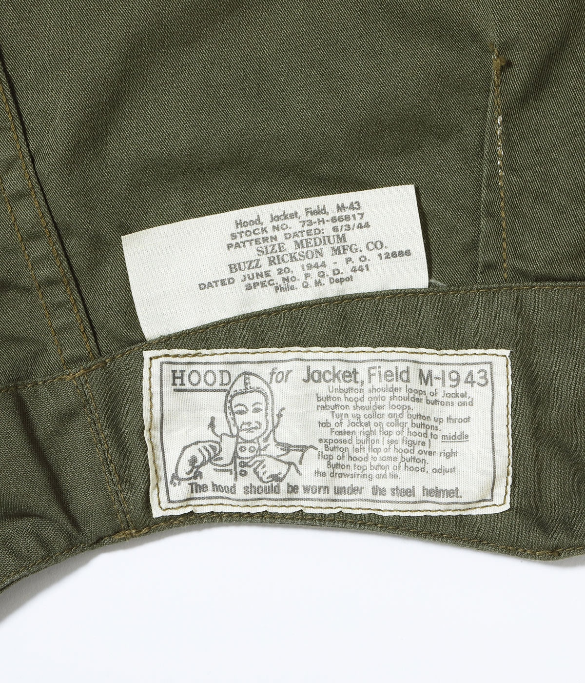 Type M-1943 ���BUZZ RICKSON MFG. CO.���
