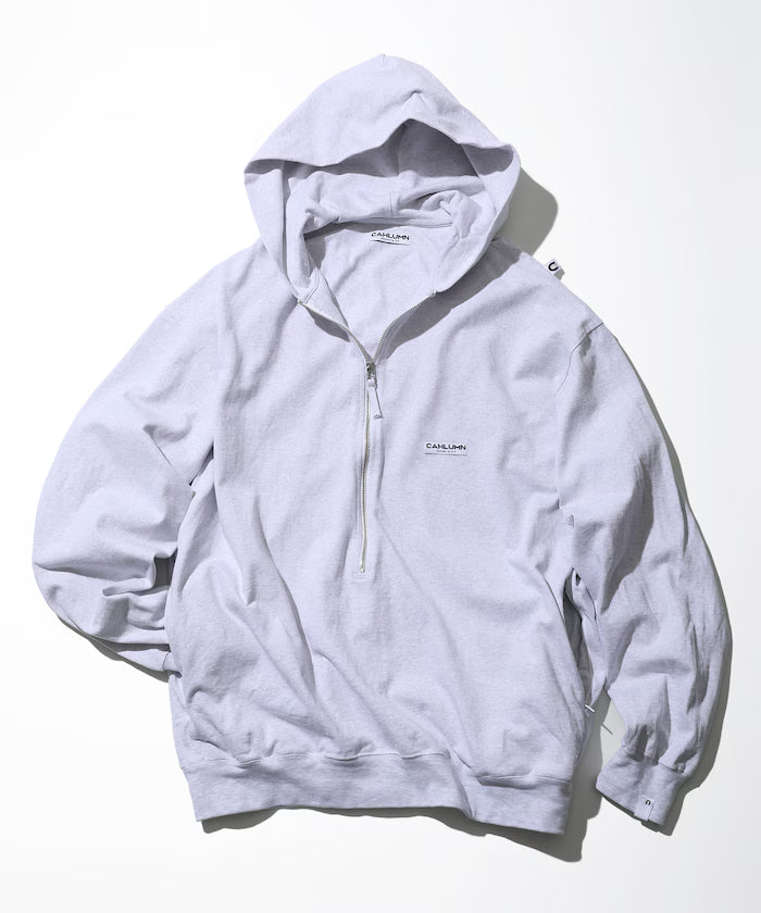 Heavy Weight Jersey 3/4-Zip Hoodie