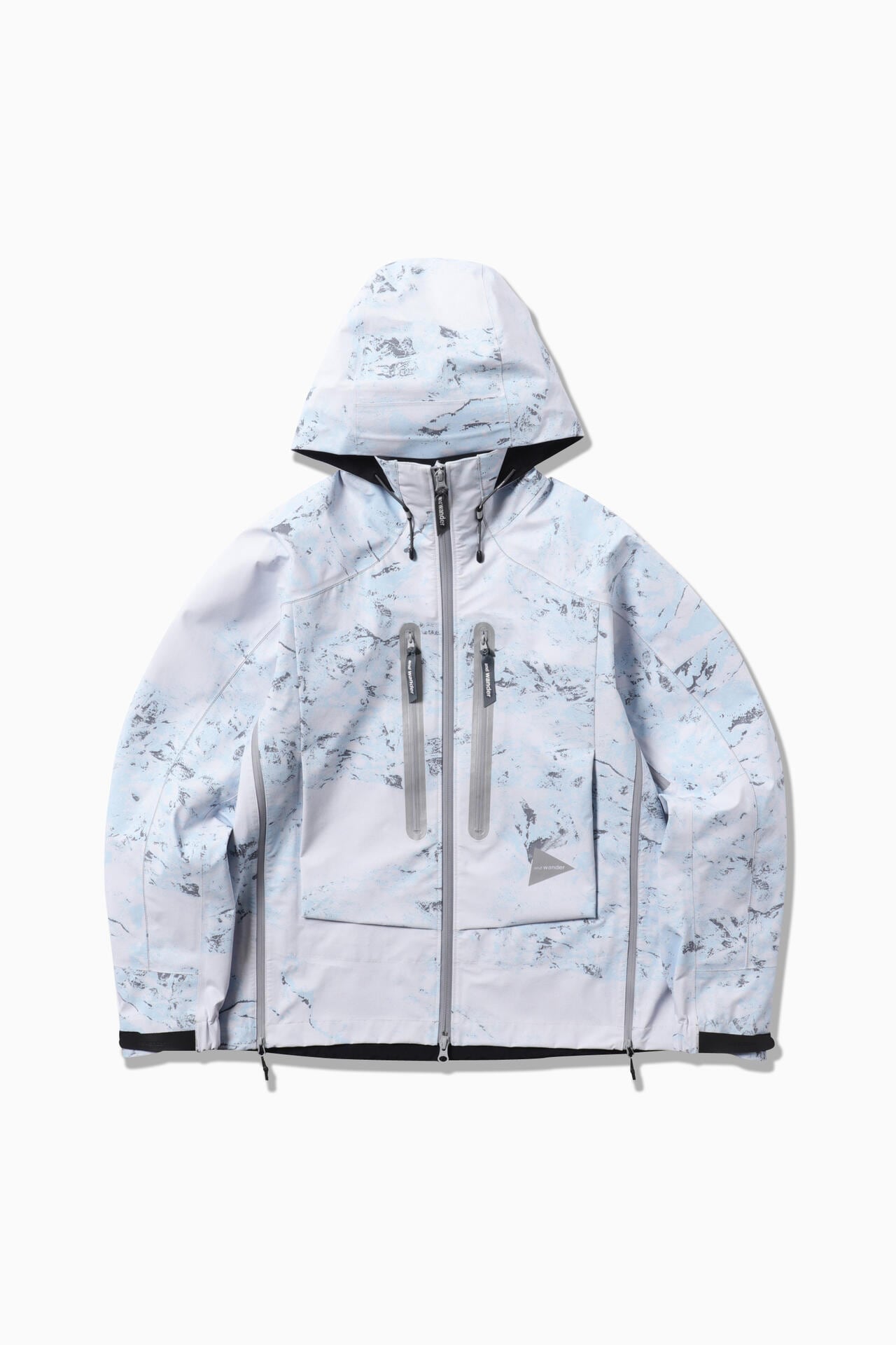 printed PERTEX SHIELD rain jacket