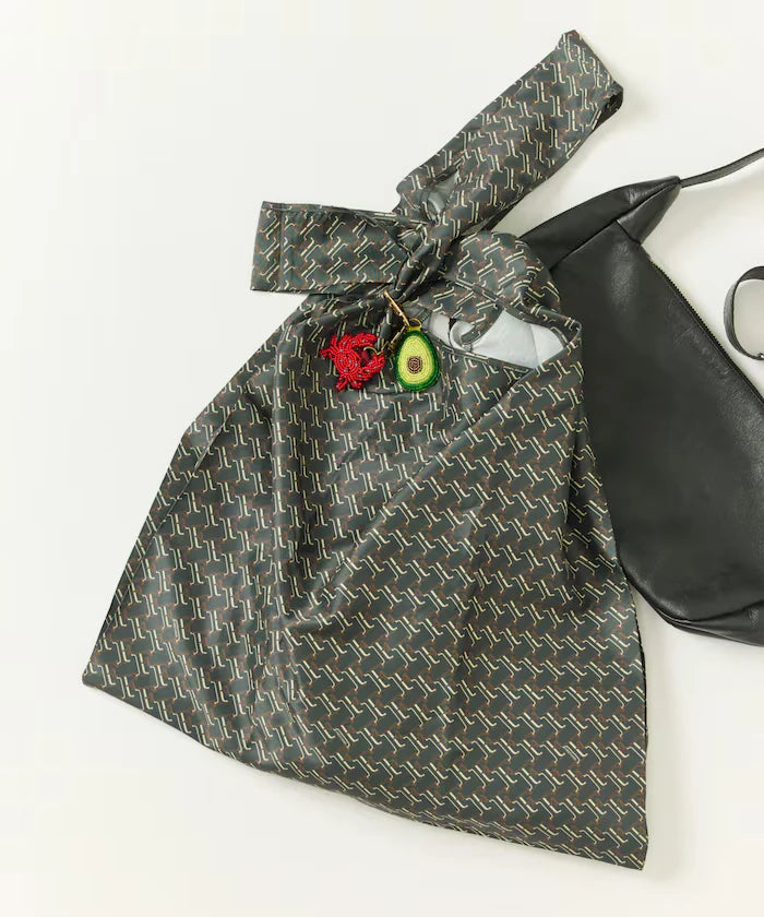 All-over Monogram Print Large Size Market Bag