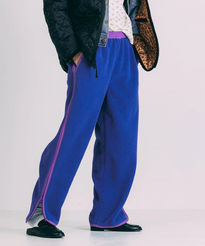 Side Zipper Fleece Pants