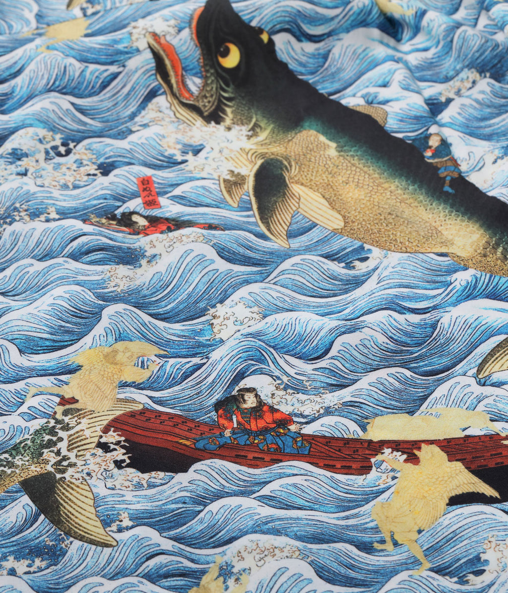 Sun Surf × Utagawa Kuniyoshi Special Edition 'Sanuki-in Kenzoku o Shite Tameasa o Sukufu Zu'