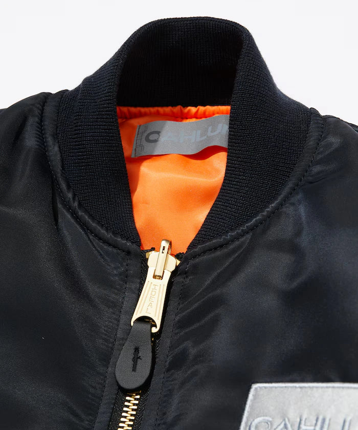 3M Reflector Patch Magazine Pocket Nylon Twill Flight Jacket “MA-1”