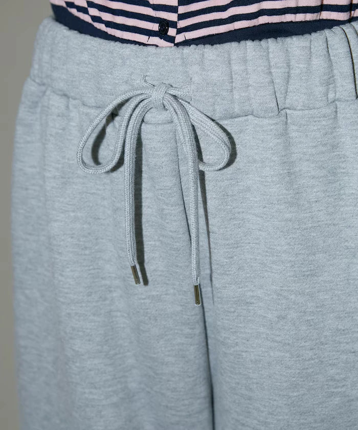 Brushed Back Sweat Curve Pants Limited Edition
