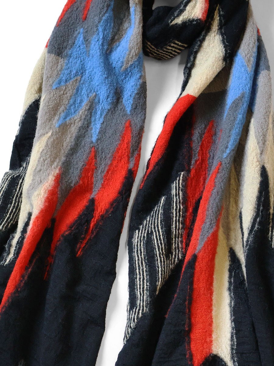 Shrunk Wool Ortega Blanket Muffler