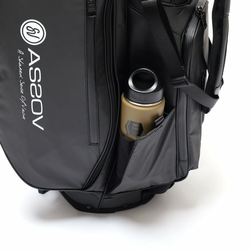 NYLON POLYCA CADDY BAG BLACK