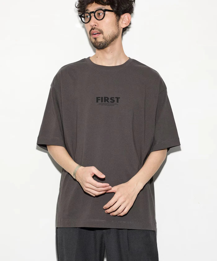 6 Ounce Front Logo Print Crew Neck T-Shirt / Back Print T-Shirt PRINT FRESH FIRST