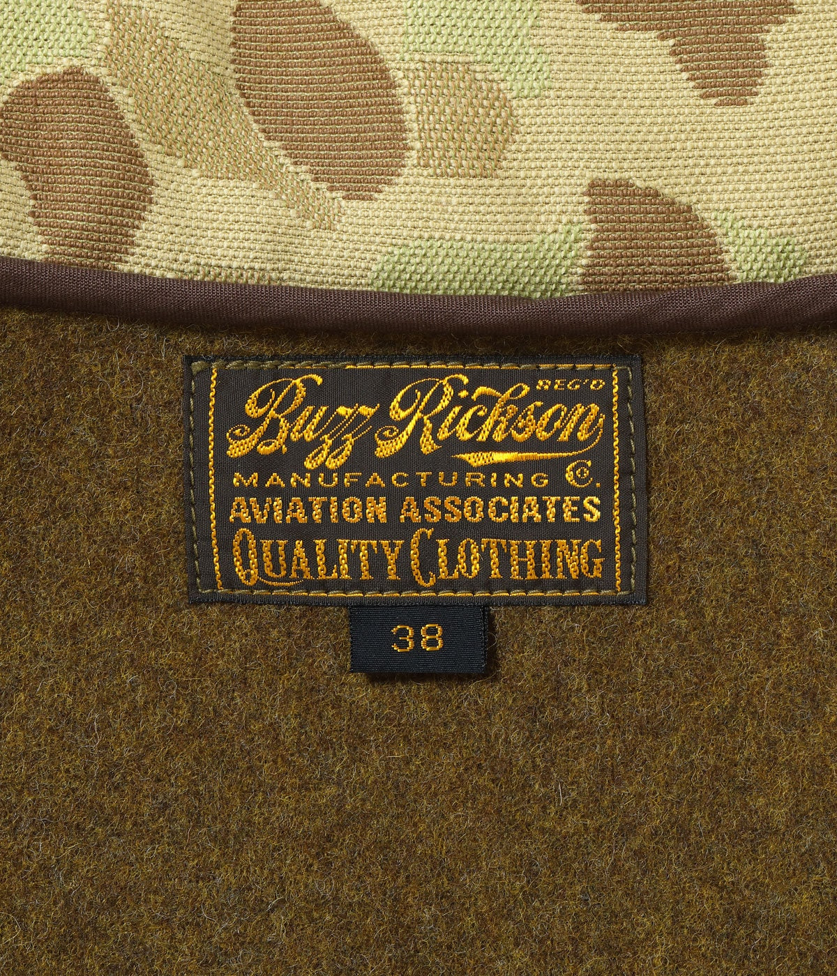 AVIATION ASSOCIATES GOBELIN WEAVING CIVILIAN CONSERVATION CORPS JACKET