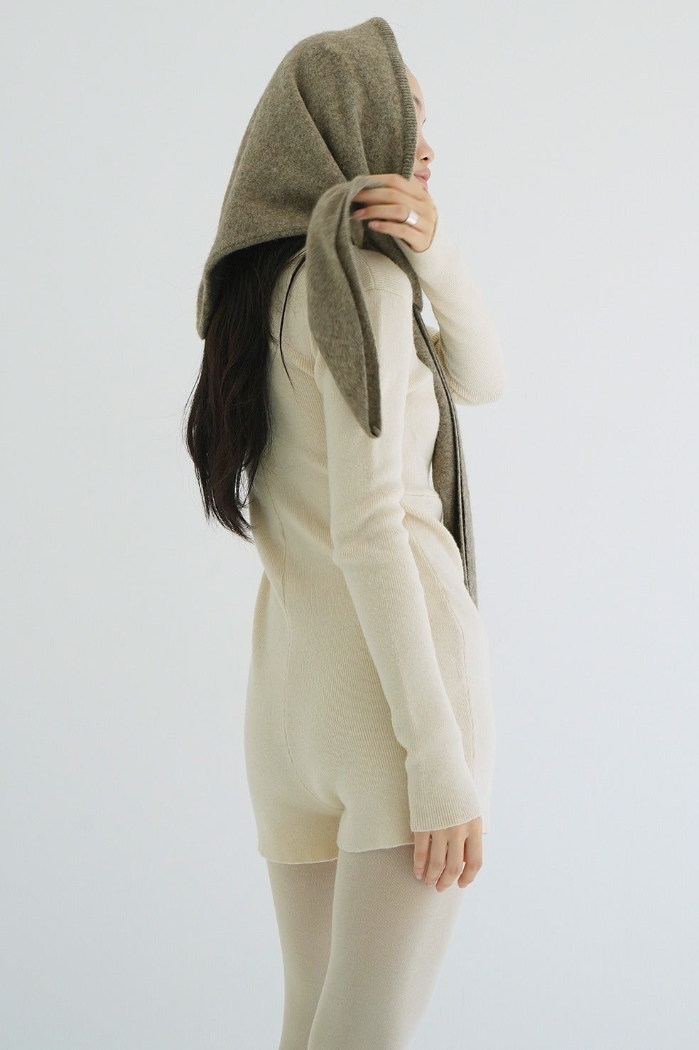WOOL SHORT KNIT ALL IN ONE