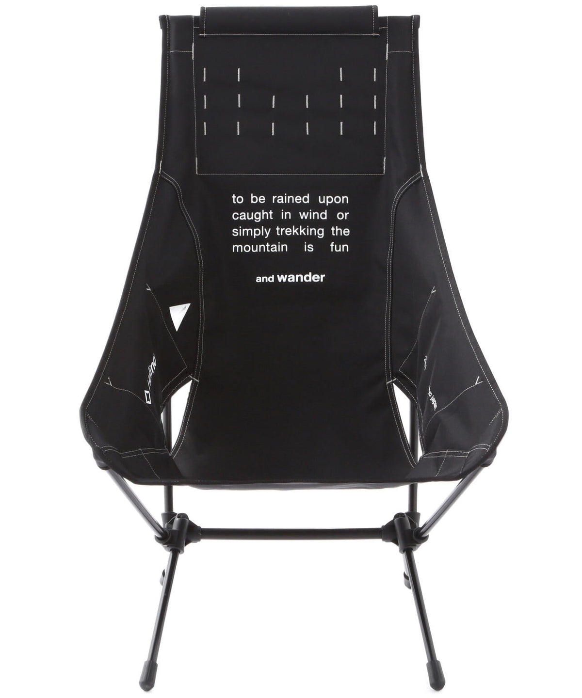 Helinox × and wander folding chair two