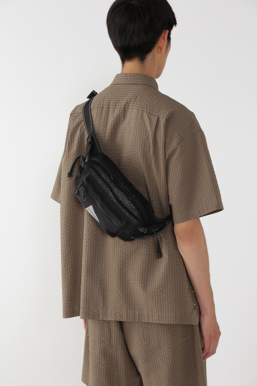 3D mesh waist bag