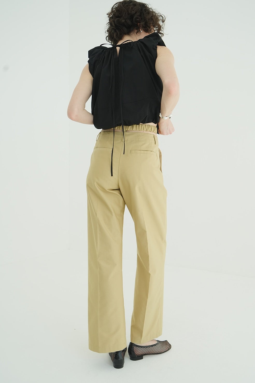 2WAY GATHER BELT PANTS