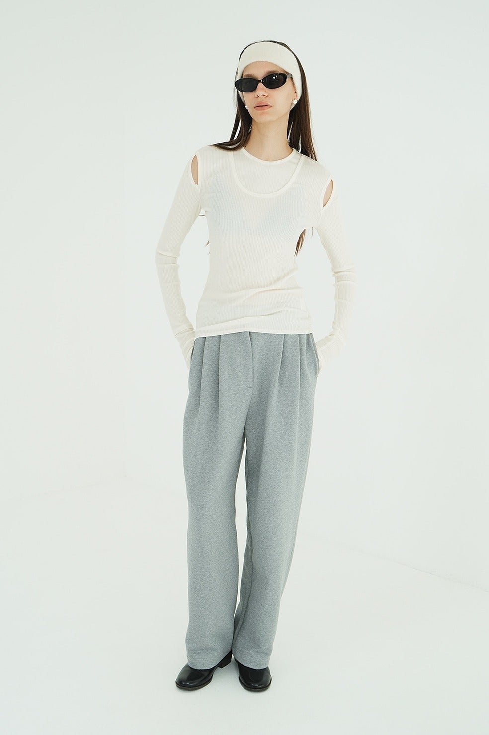 LAYERED SHOULDER CUT TOPS