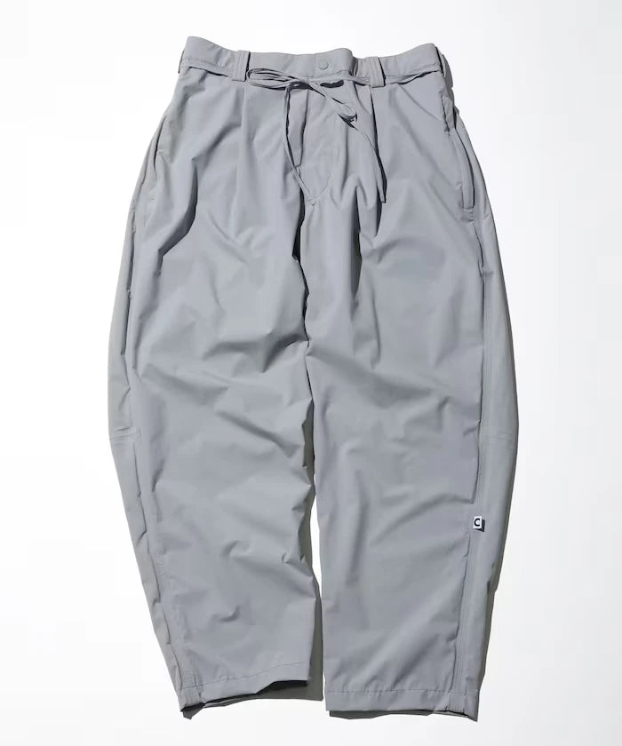2.5Layer 1 tuck wide tapered shell pants