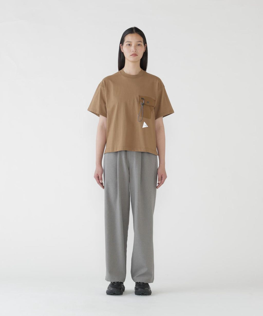 heavy cotton pocket SS T