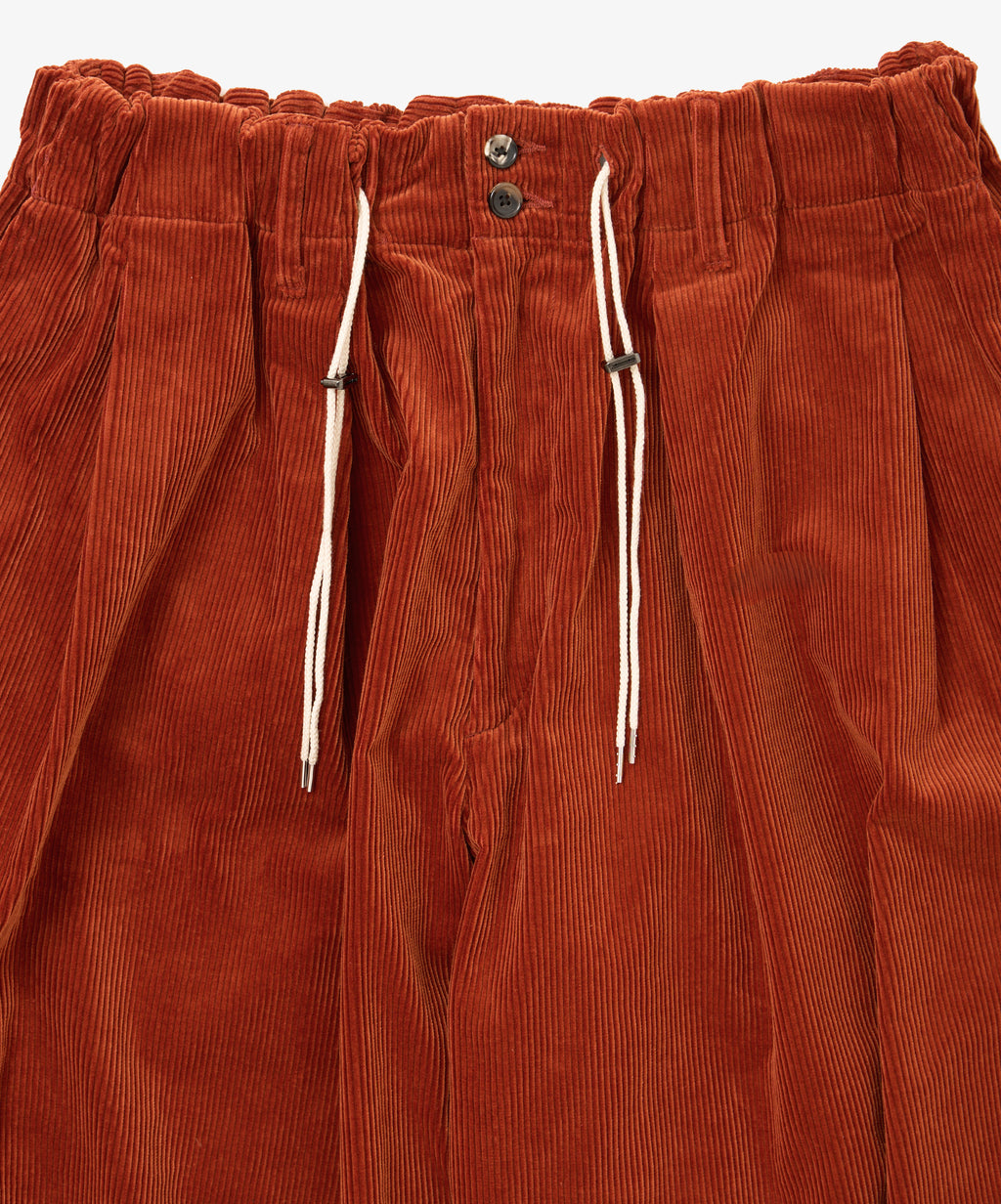 circular pants corduroy orange