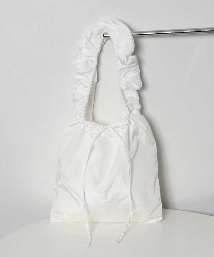 Crash Satin Frill Tote
