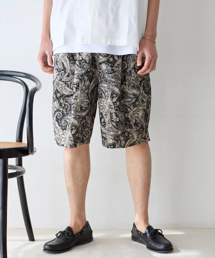 Pattern Easy Shorts / Allover Design Short Pants / Setup Compatible