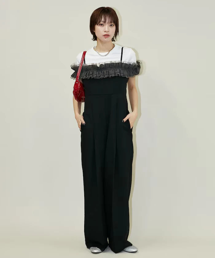 2WAY Tulle Shoulder Salopette Limited Edition