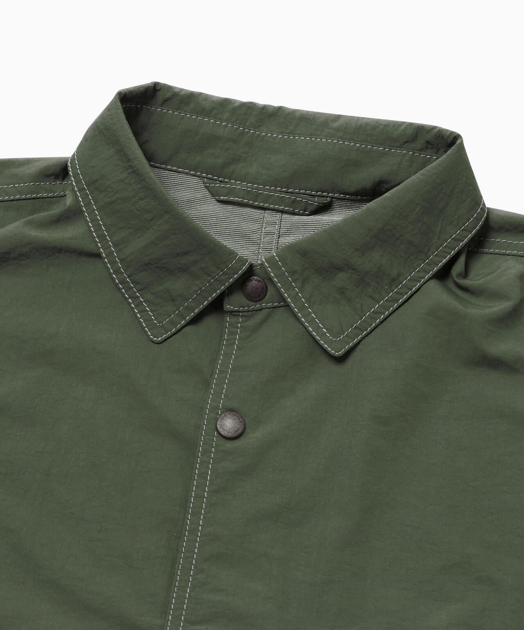 crinkled nylon shrits jacket