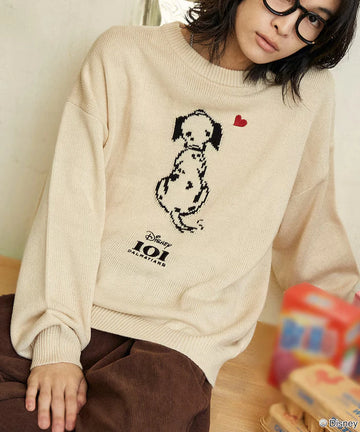 Special Order 101 DALMETIANS HEART KNIT
