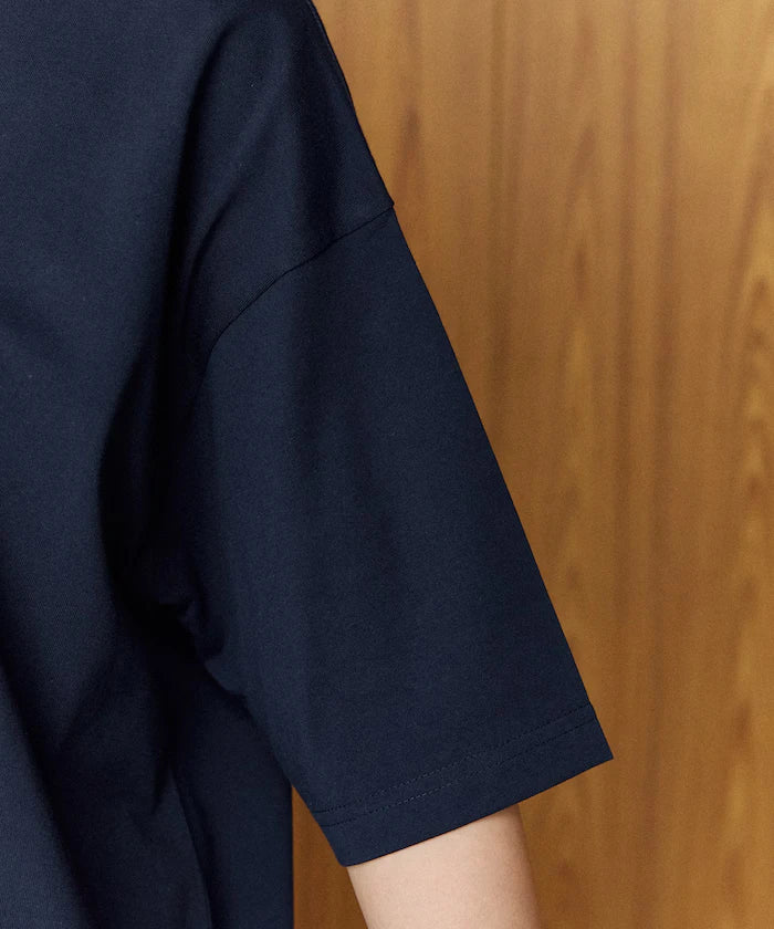 <Functional Material> SLOTH Embroidered Cat T-Shirt Limited Edition