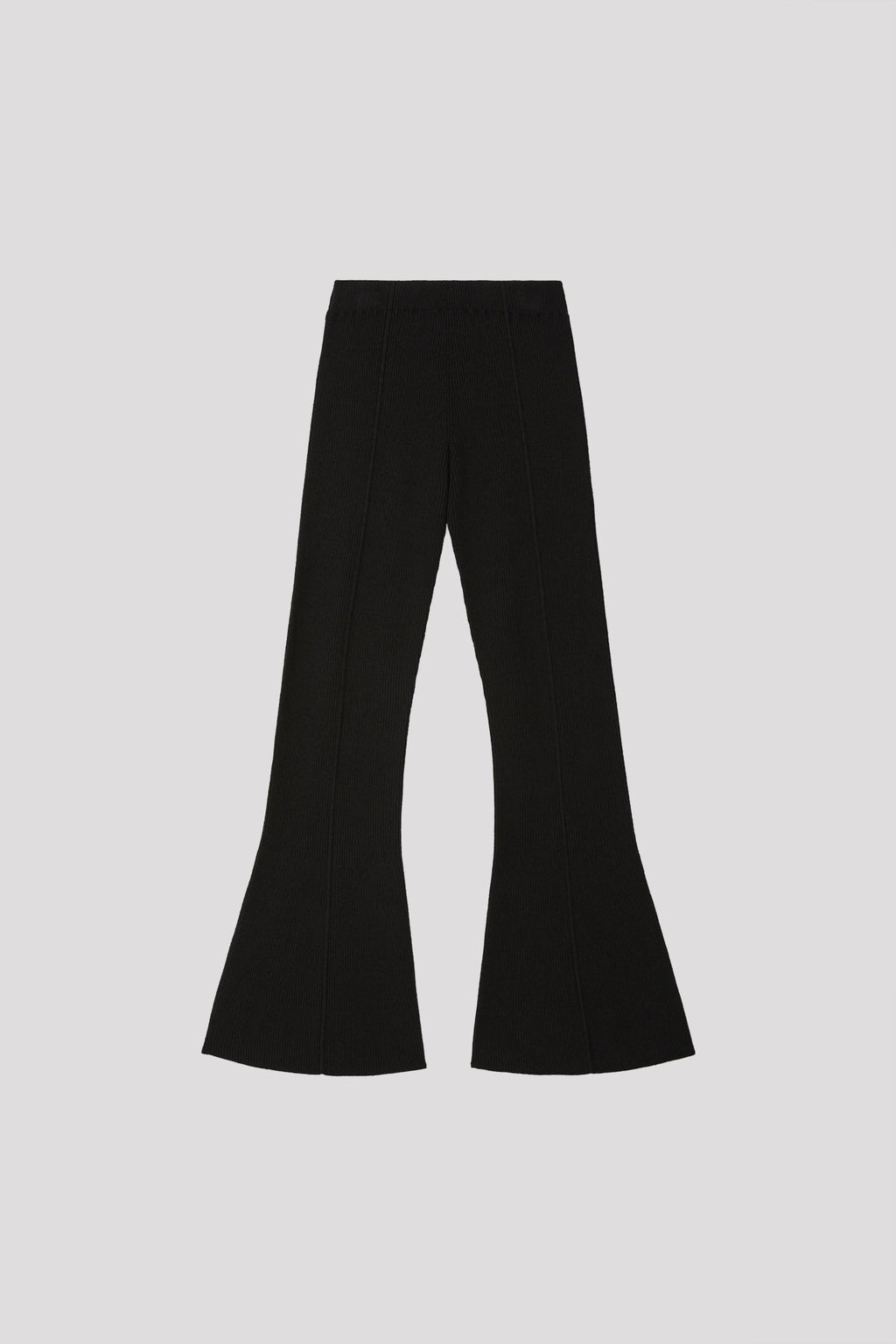 PORTRAIT VELVET TIGHT FLARE PANTS