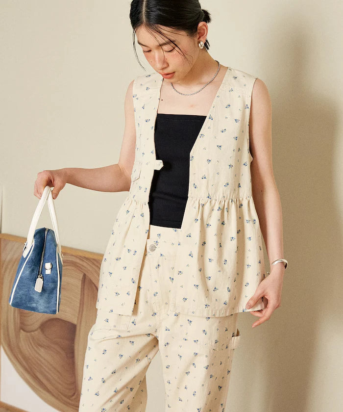 Painter Vest / Denim Vest <Compatible with Setups>