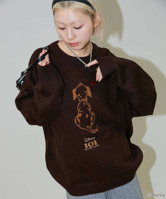 Special Order 101 DALMETIANS HEART KNIT
