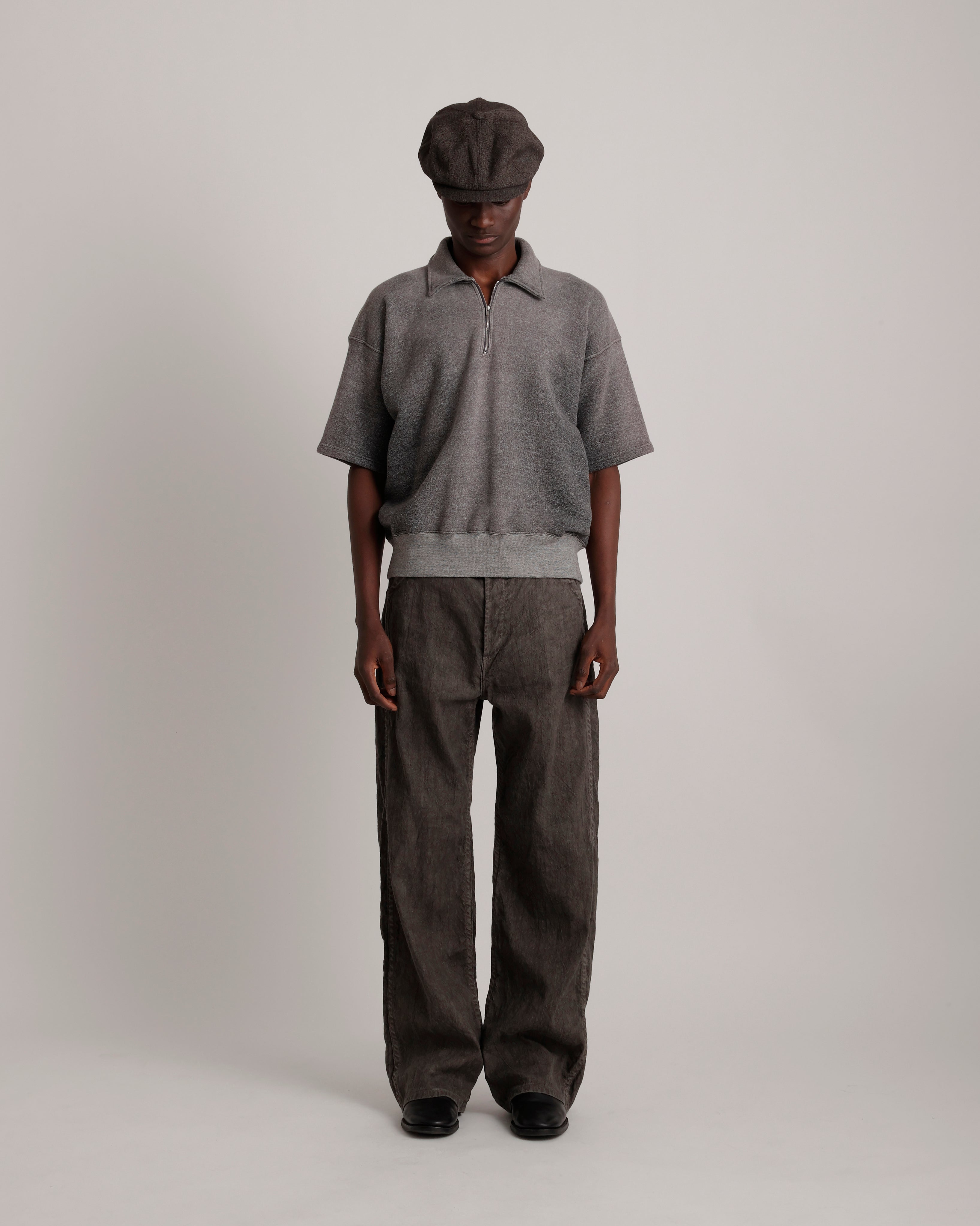 LOT.621 HALF ZIP S/S SWEAT SHIRT