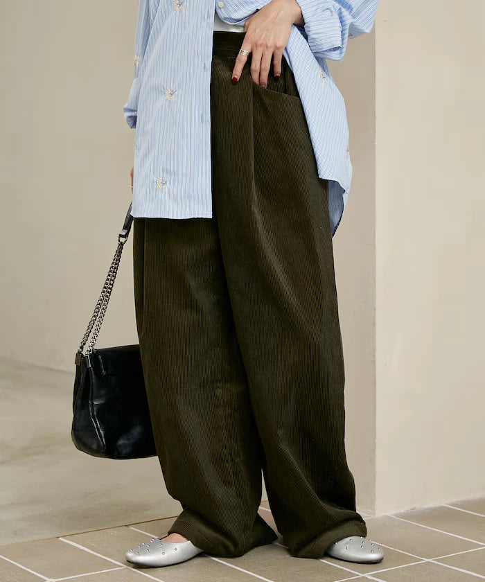 Corduroy Curve Easy Pants Limited Edition