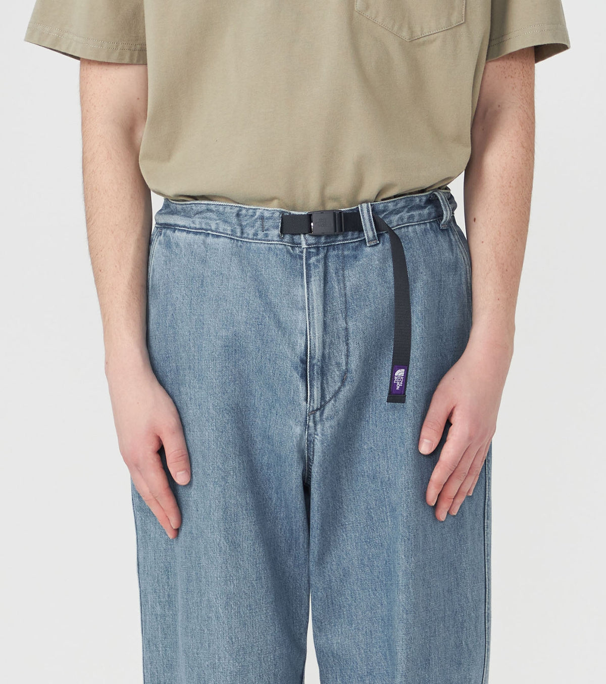 Denim Wide Tapered Field Pants