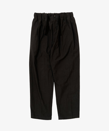baggy trousers back satin black