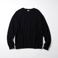 GL69413 / WASHBLE WOOL SUPER 140's RAGLAN CREW NECK SHIRT