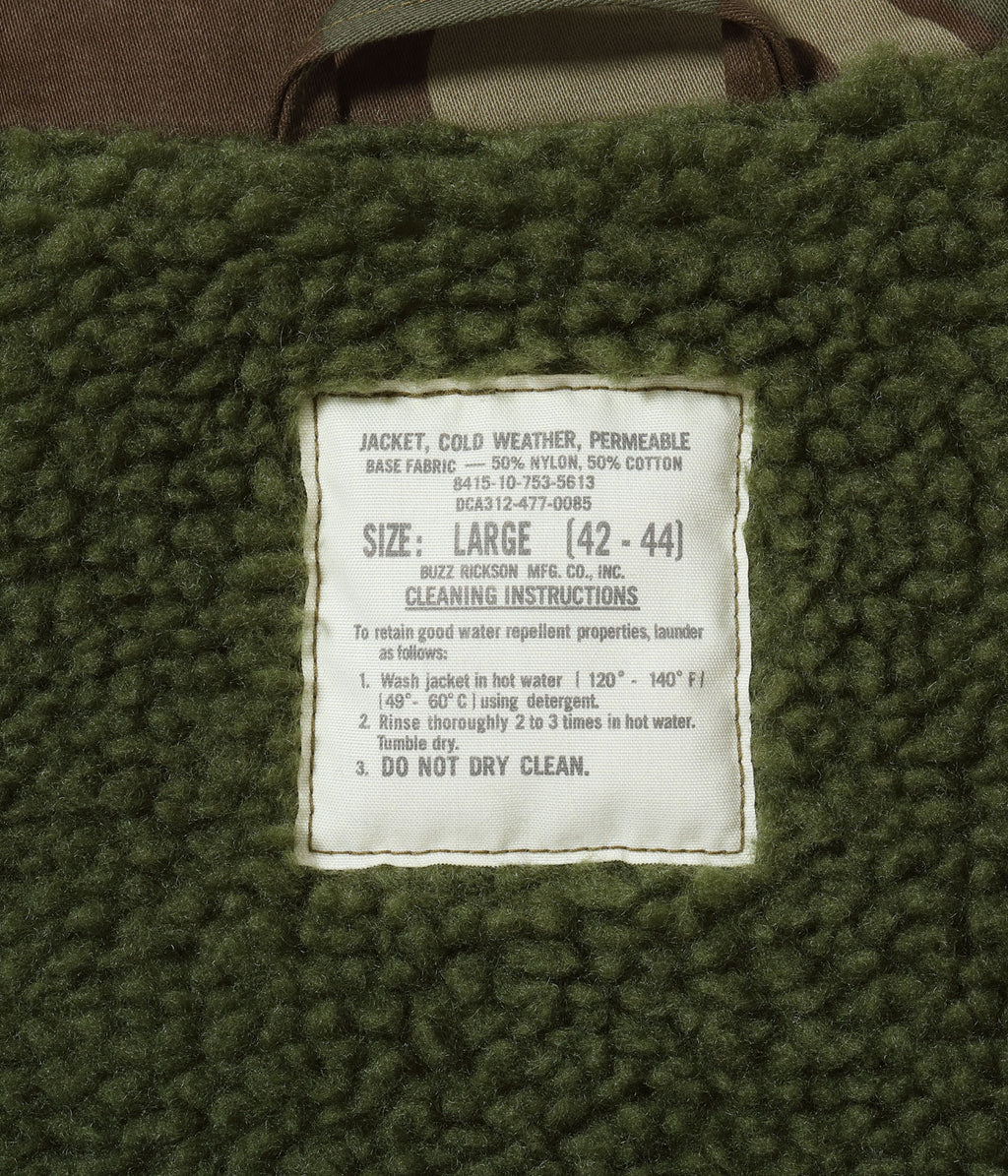 Type DECK A-2 ���BUZZ RICKSON MFG. CO., INC��� CAMOUFLAGE VERSION